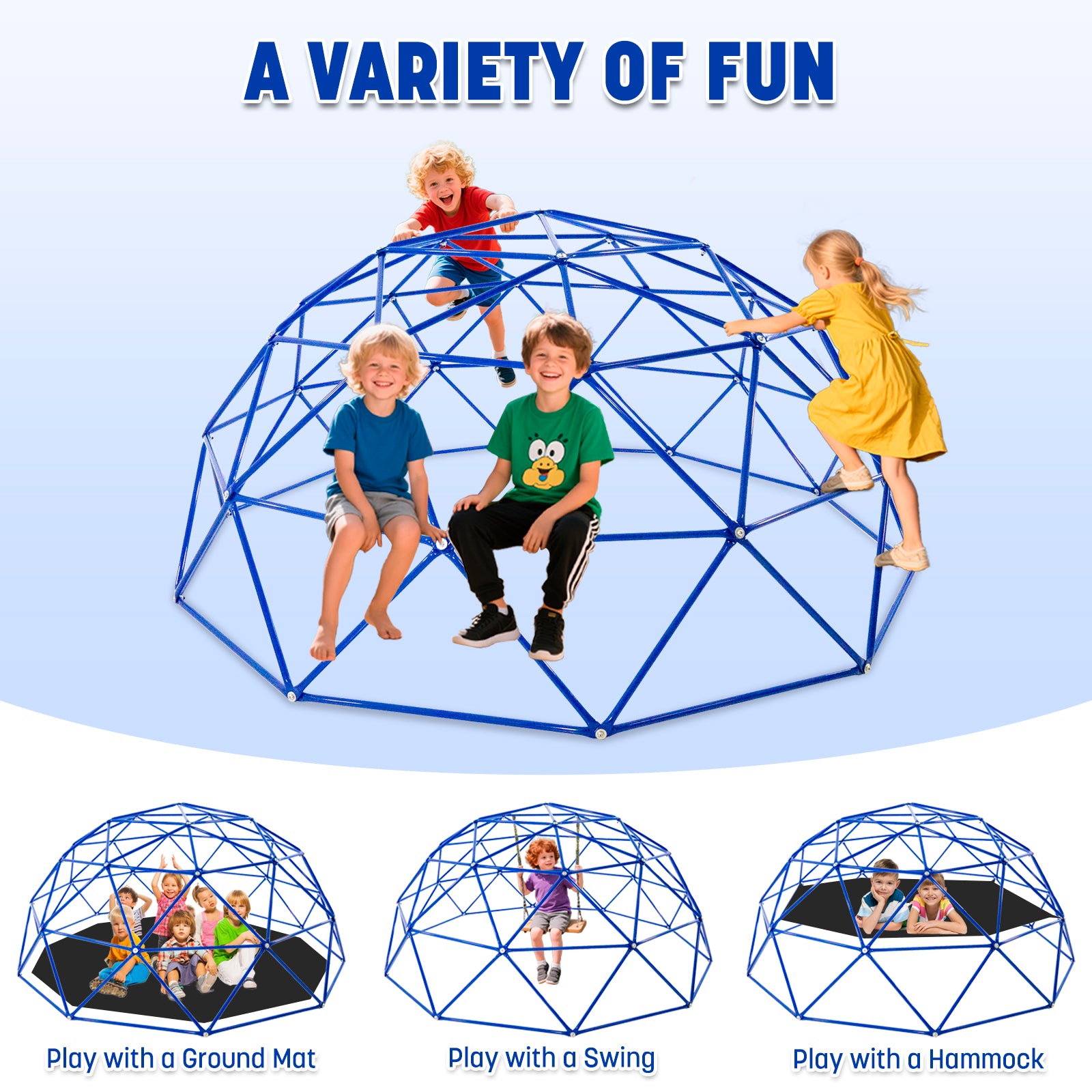 ActivPlay 9' Geo Dome Climber
