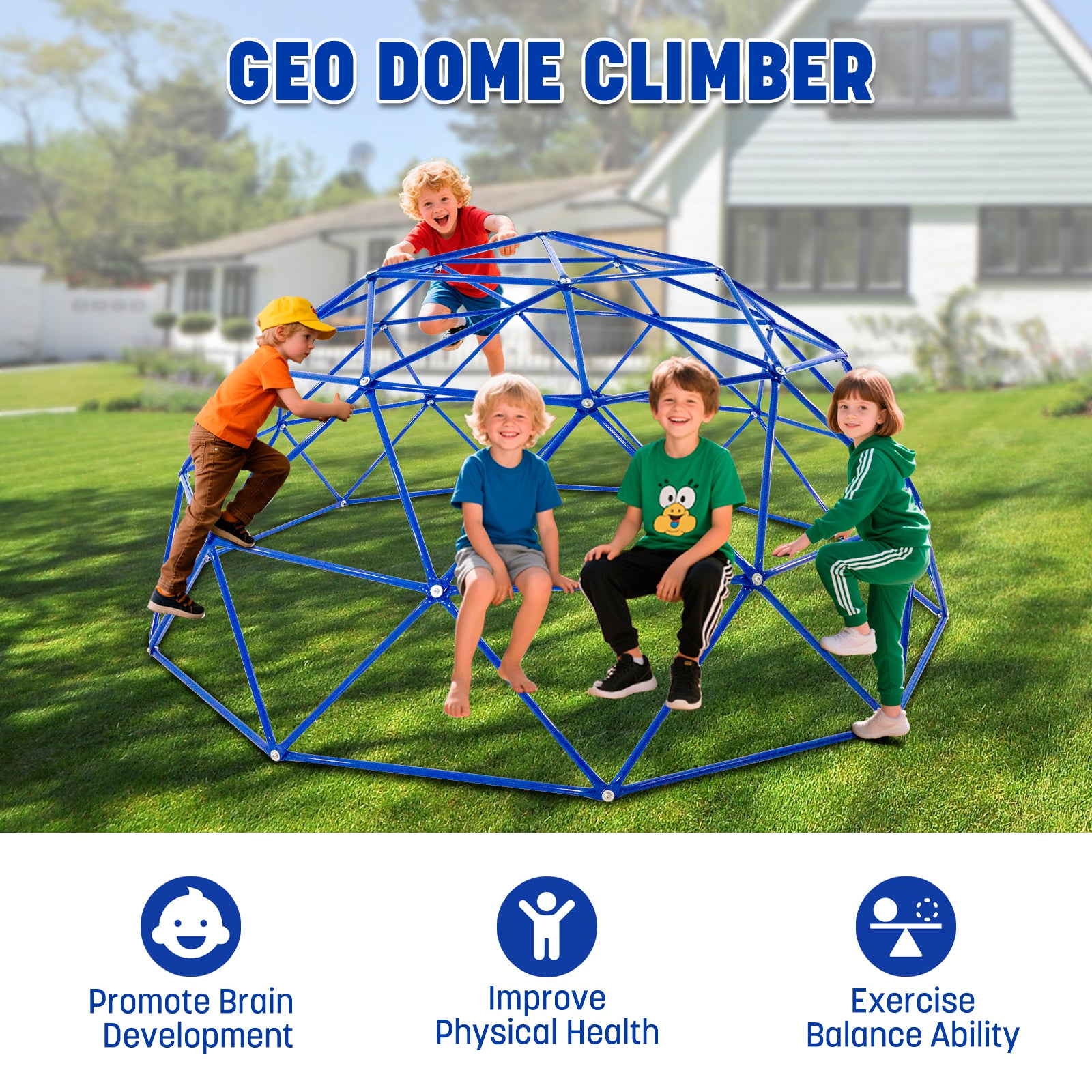 ActivPlay 9' Geo Dome Climber