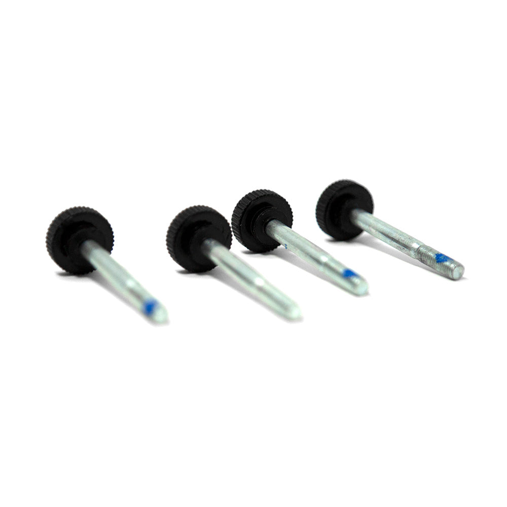 Four M5x50mm bolts viewed from behind.