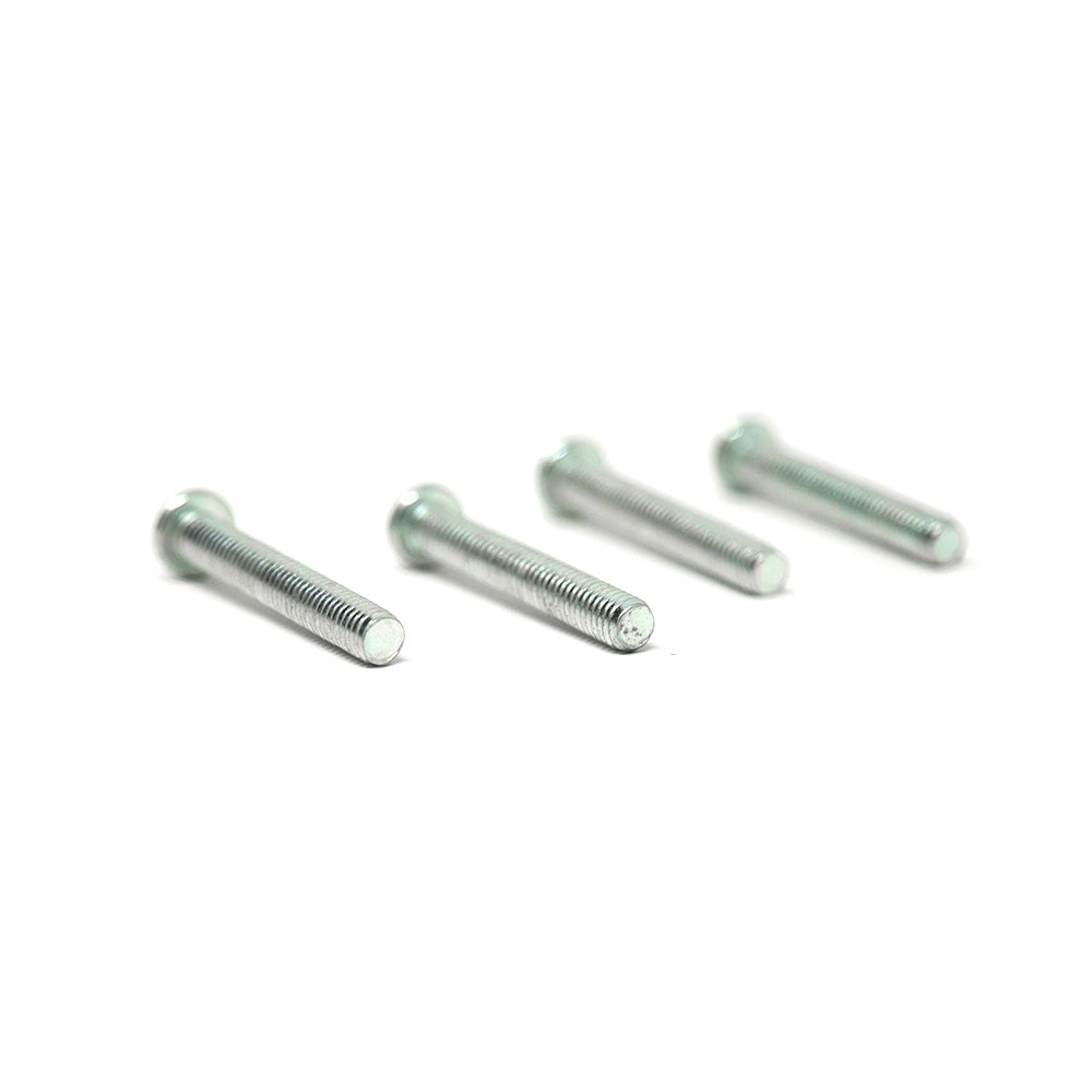 Four long bolts seen from behind.