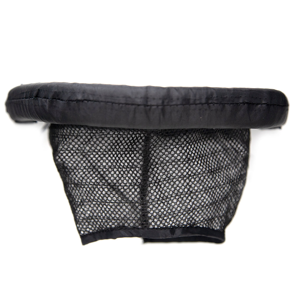 Replacement basketball rim and net.