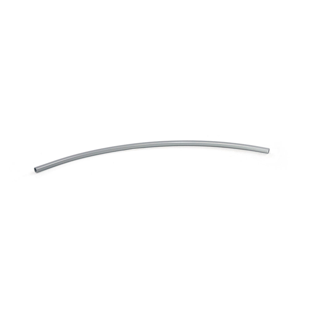 Handrail made from powder-coated galvanized steel.
