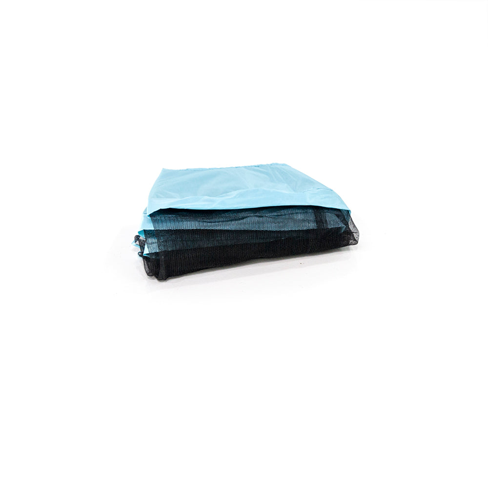 PVC frame pad with polyethylene enclosure net.
