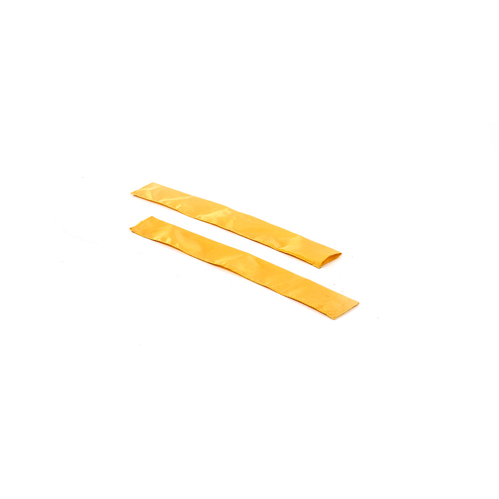 Yellow handrail sleeve designed for 55-inch mini trampoline.