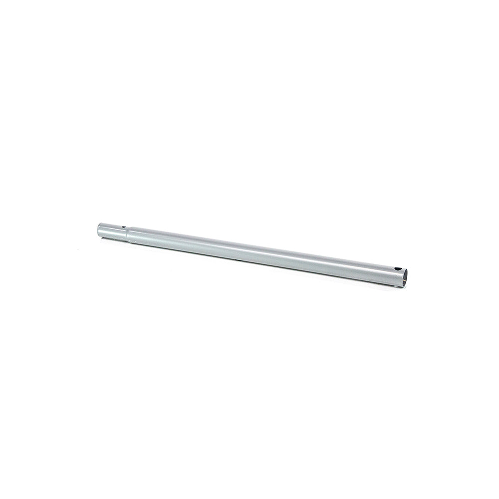 Short vertical tube forms part of the 6-foot baseball screen.