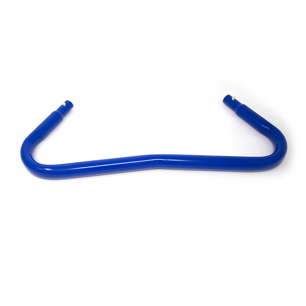 Support pole is curved at both ends.