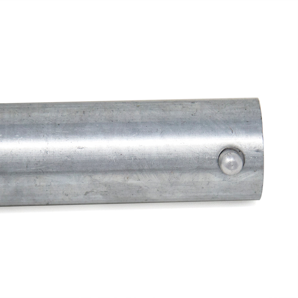 Anchor tube has a pushpin button on one end.
