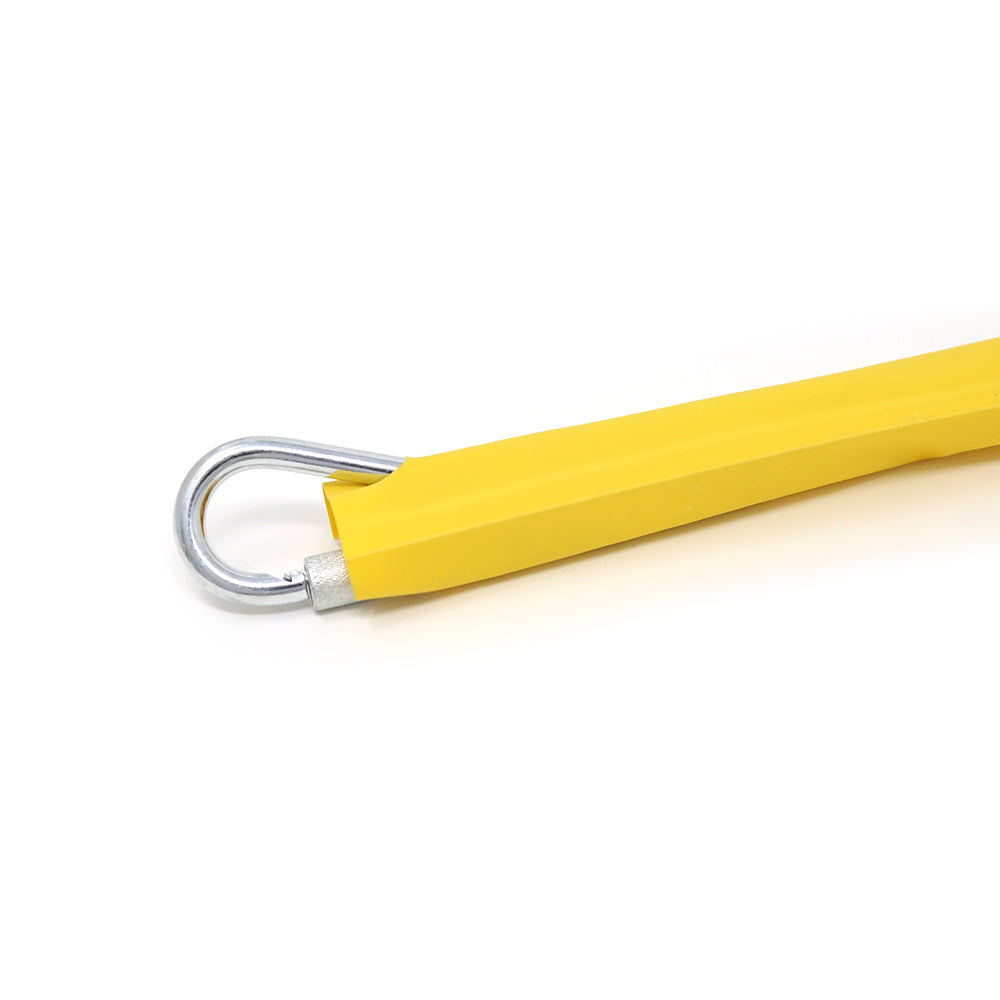 Chain is made of rust-resistant steel.