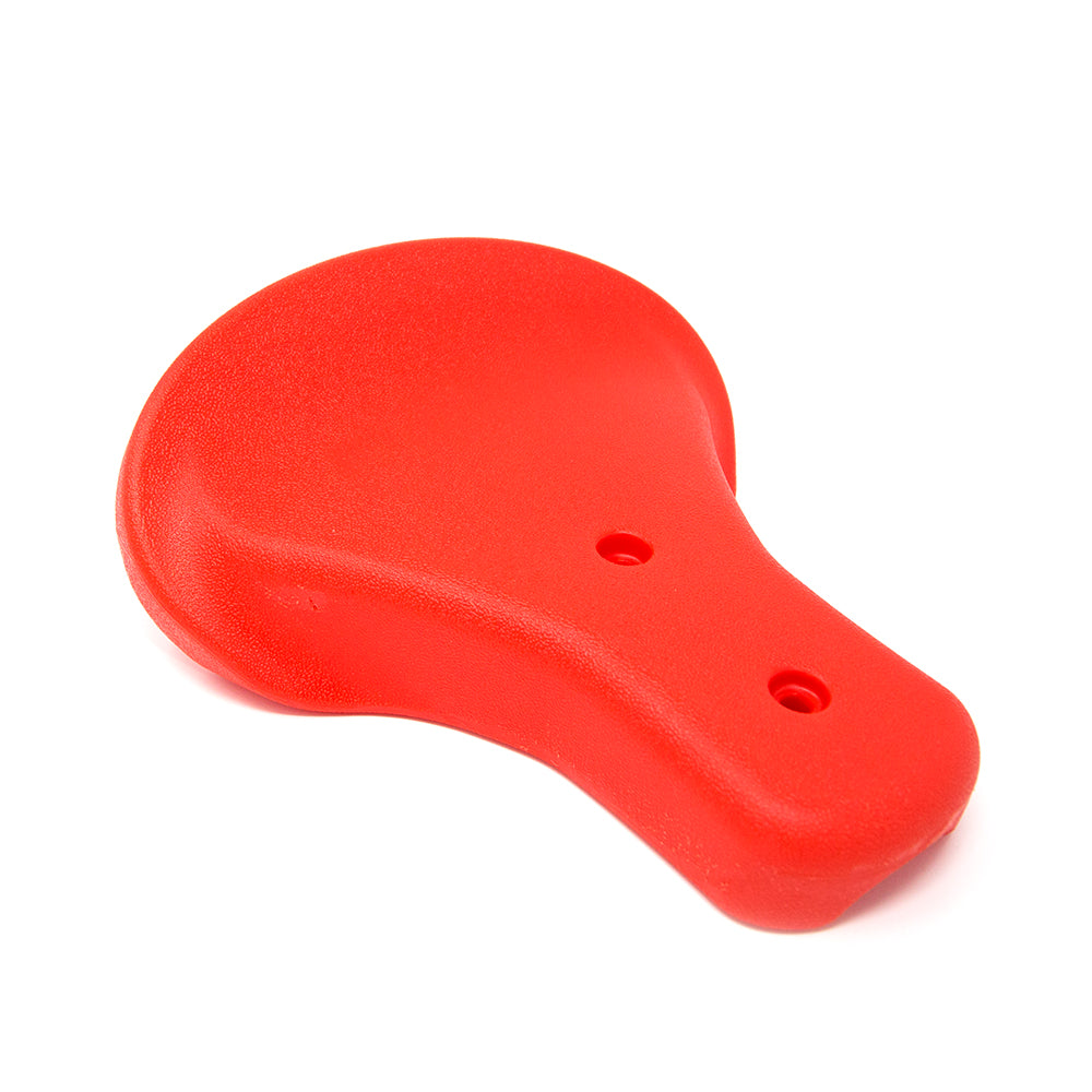 Red seat for the Teeter Totter.