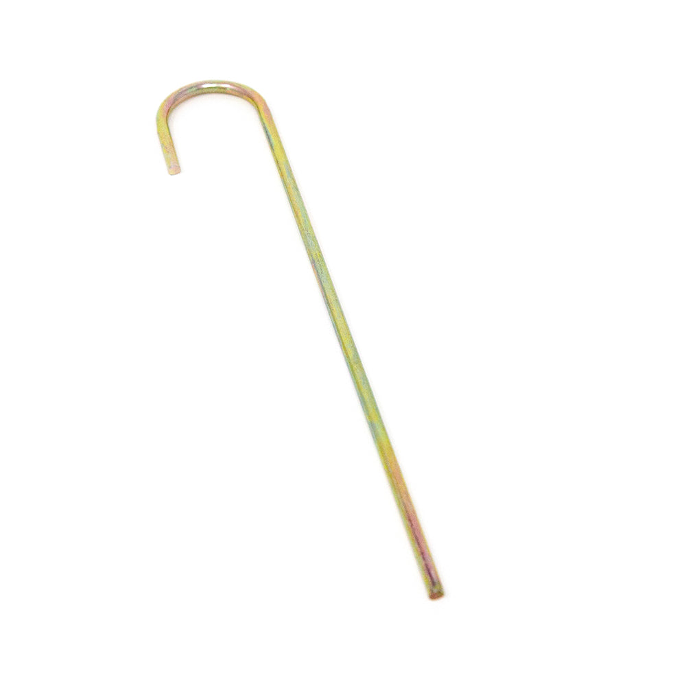 Thin metal stake designed to hold down the Sports Net accessory.