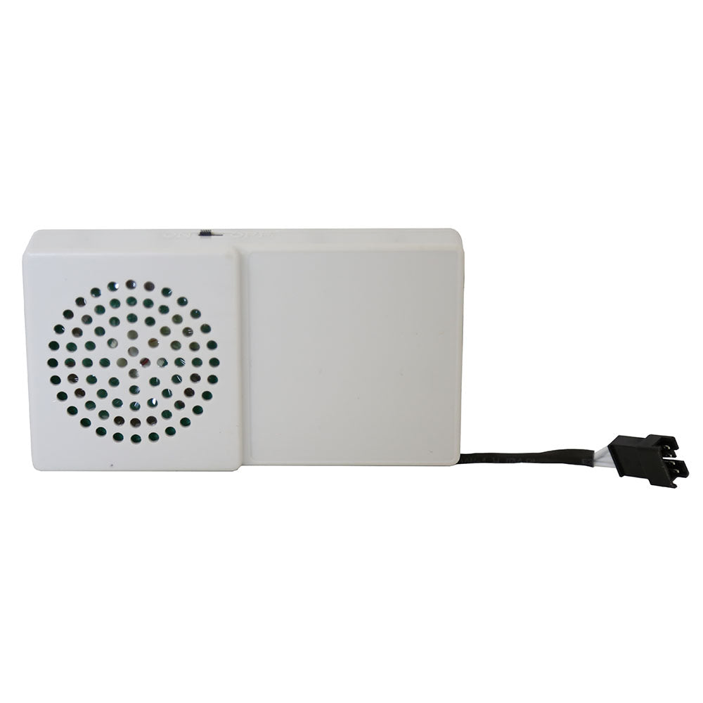 Mini trampoline sound box that makes cat, dog, and bird sounds.