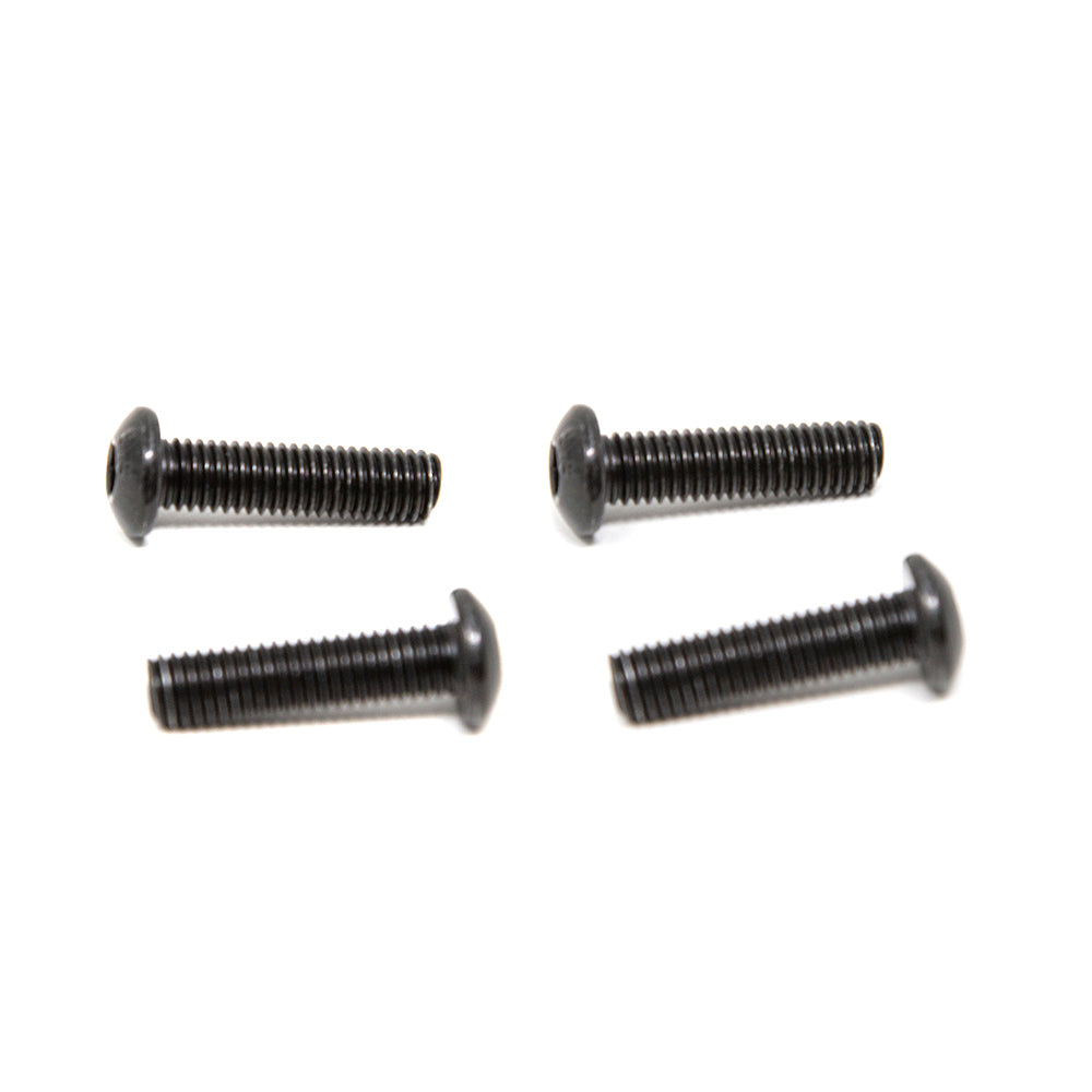 Four M8x30mm bolts facing different directions.
