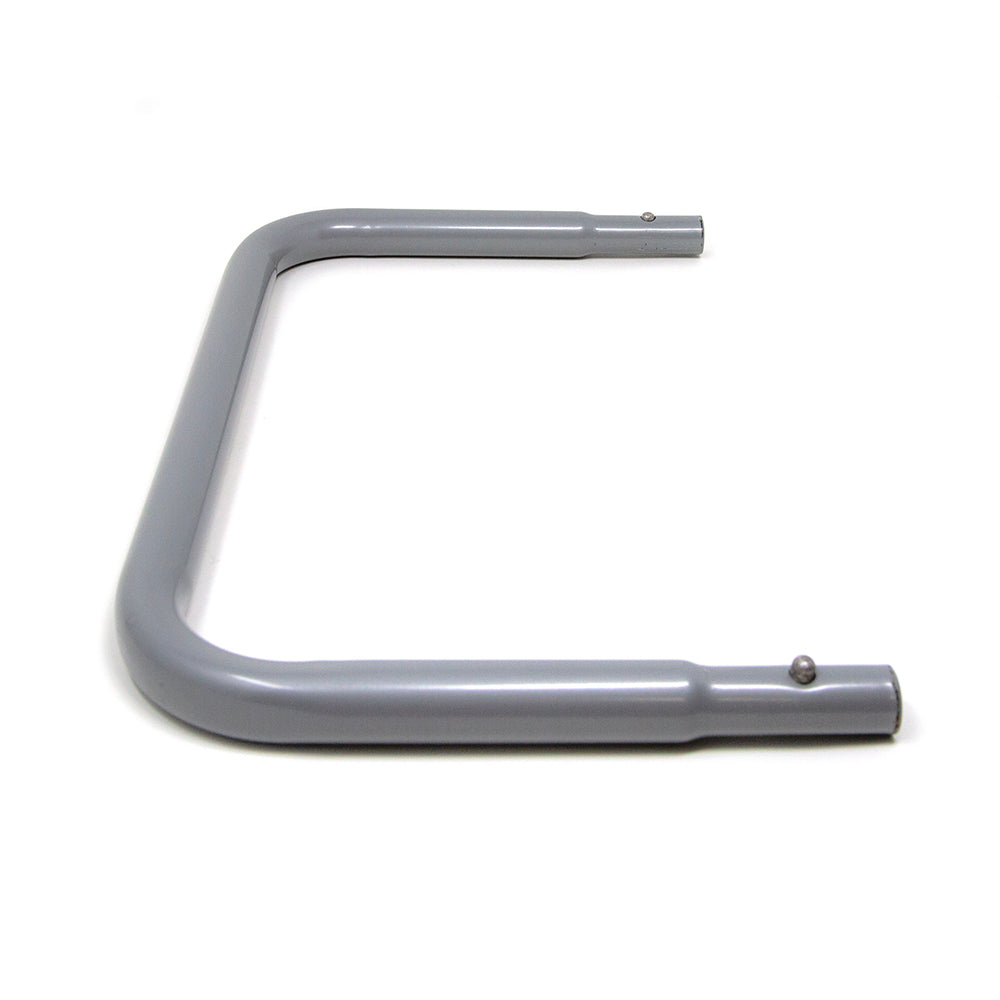 The Bottom U-Frame Tube has a push pin on each end.