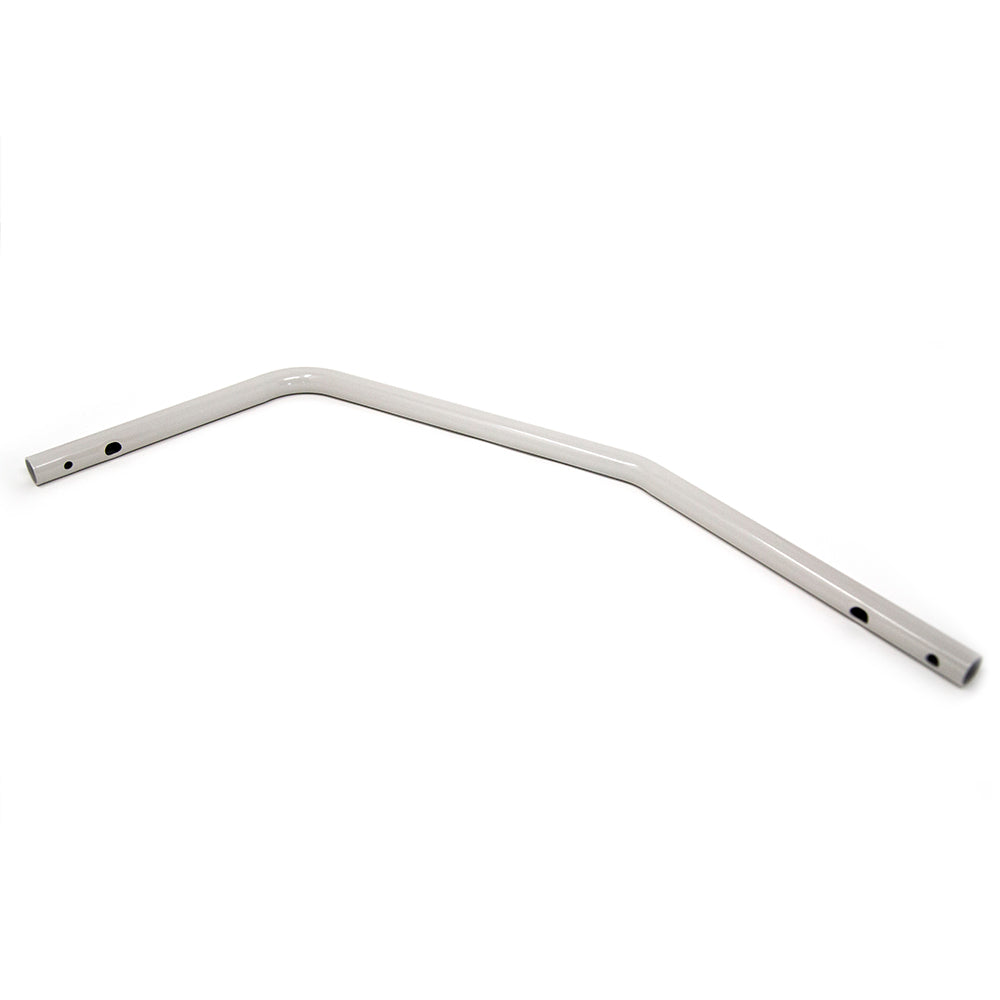 White handle designed for left side of handlebar.