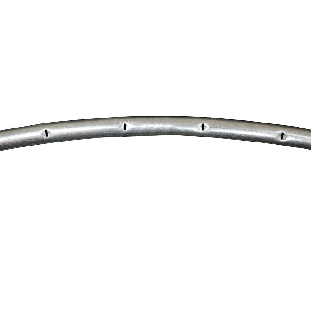 The main frame top tube has holes for the springs to hook into.