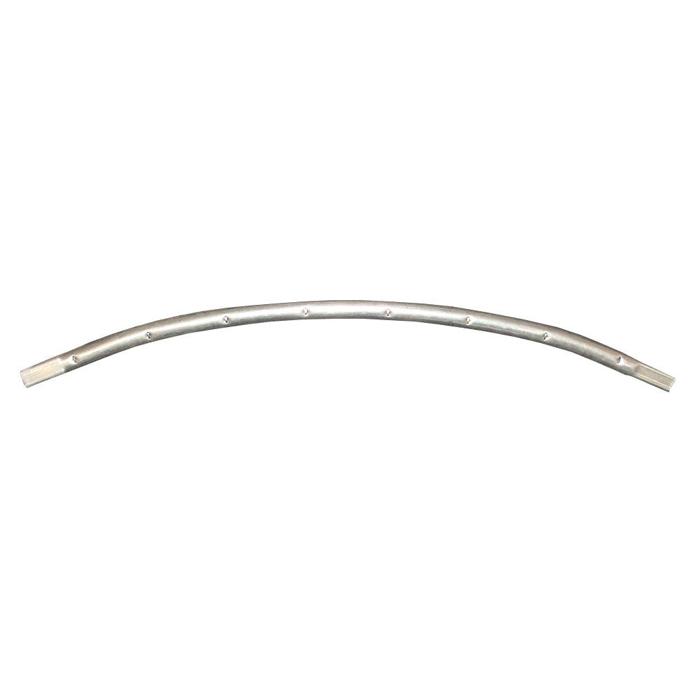 Steel main frame top tube designed for 10-foot round trampolines.