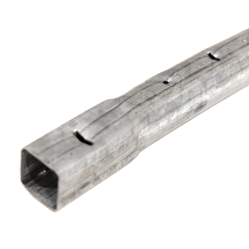 The top tube #1 has a squared end.