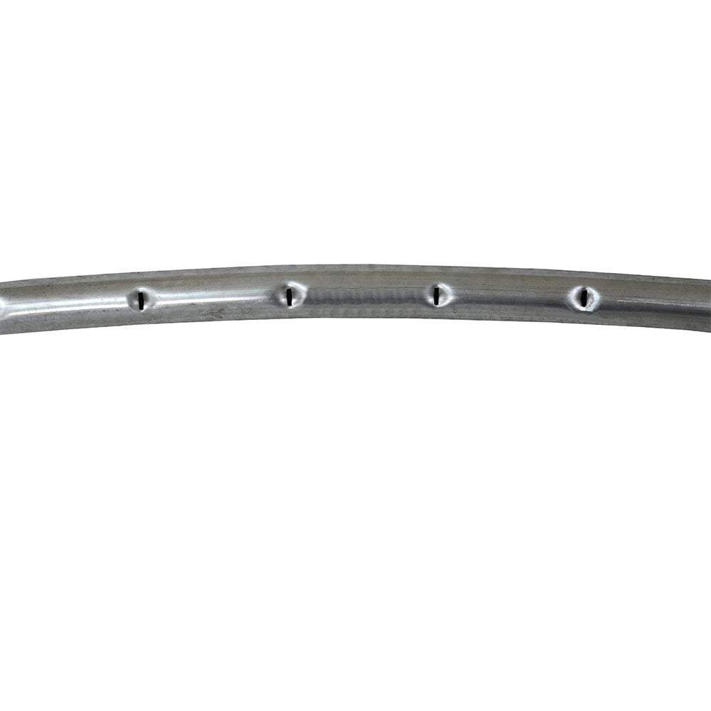 Galvanized steel tube designed for 14-foot square trampoline frame.