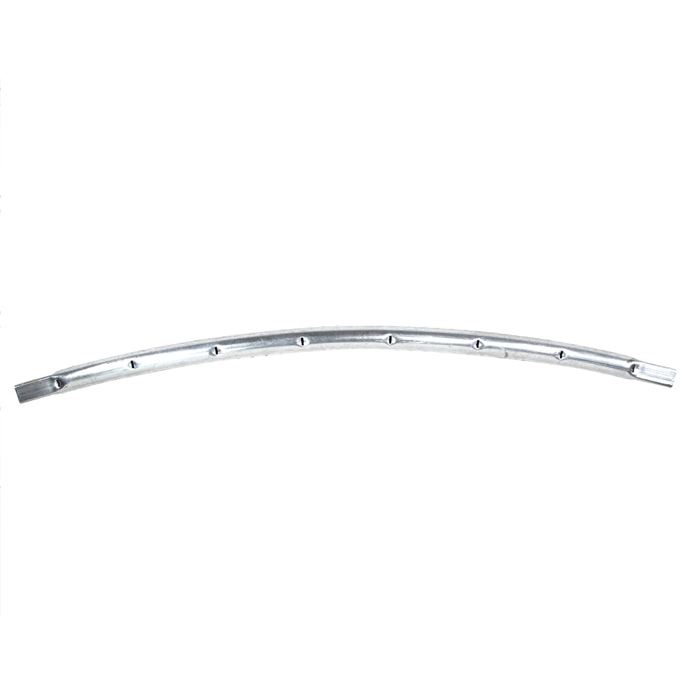 The 15-foot STEC15 main frame top tube is made from galvanized steel.