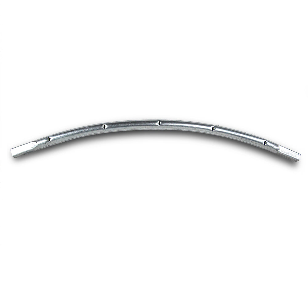 Replacement main frame top tube piece designed for 7.5-foot round trampolines.