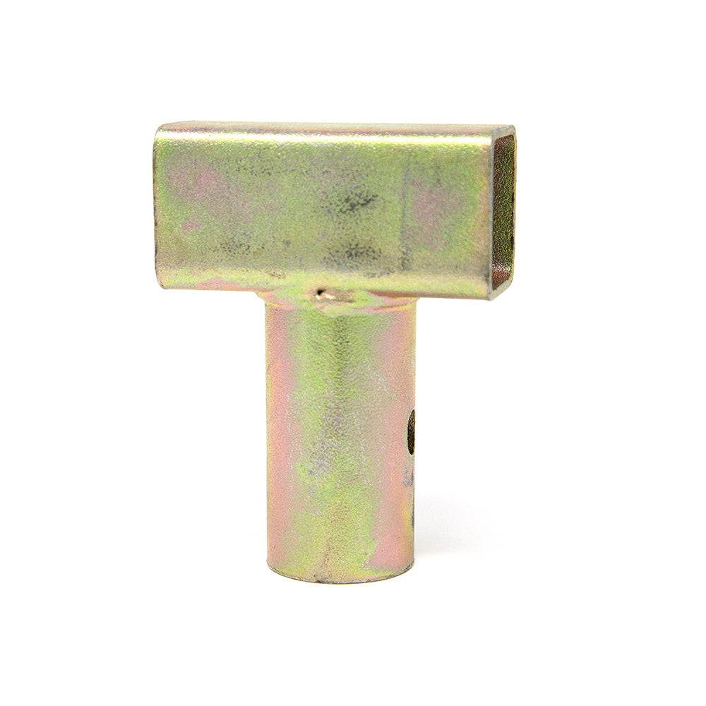 Replacement T-joint trampoline part.