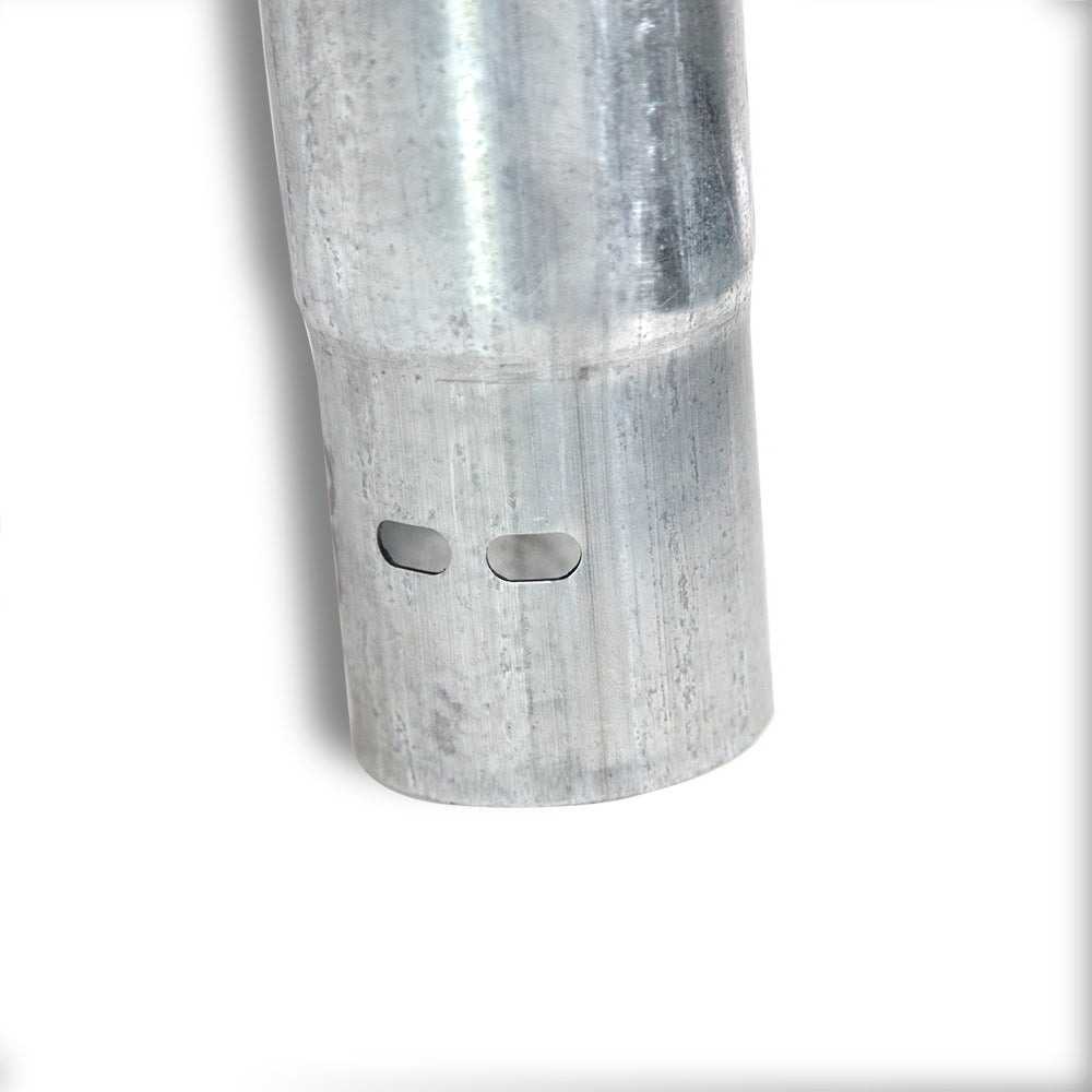 Close-up view of the end of the leg.
