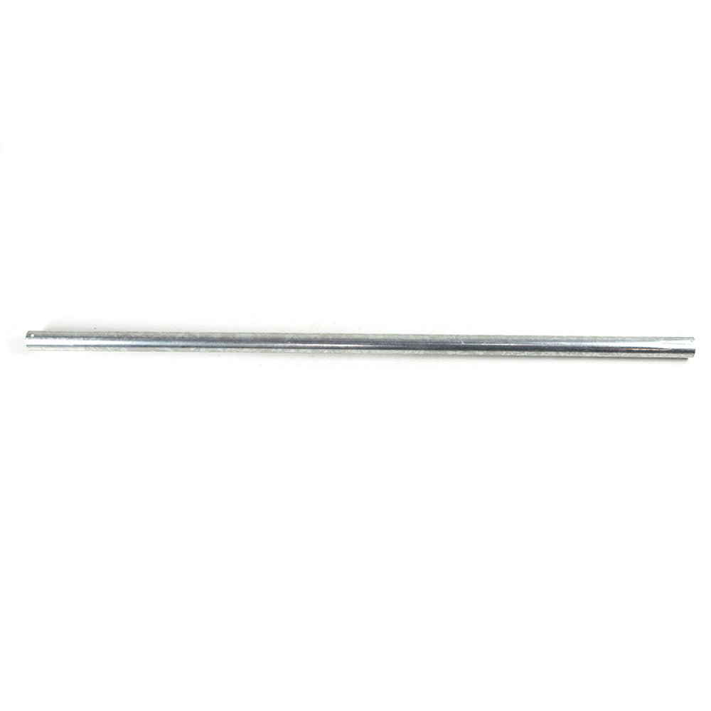 Galvanized steel upper enclosure straight tube.