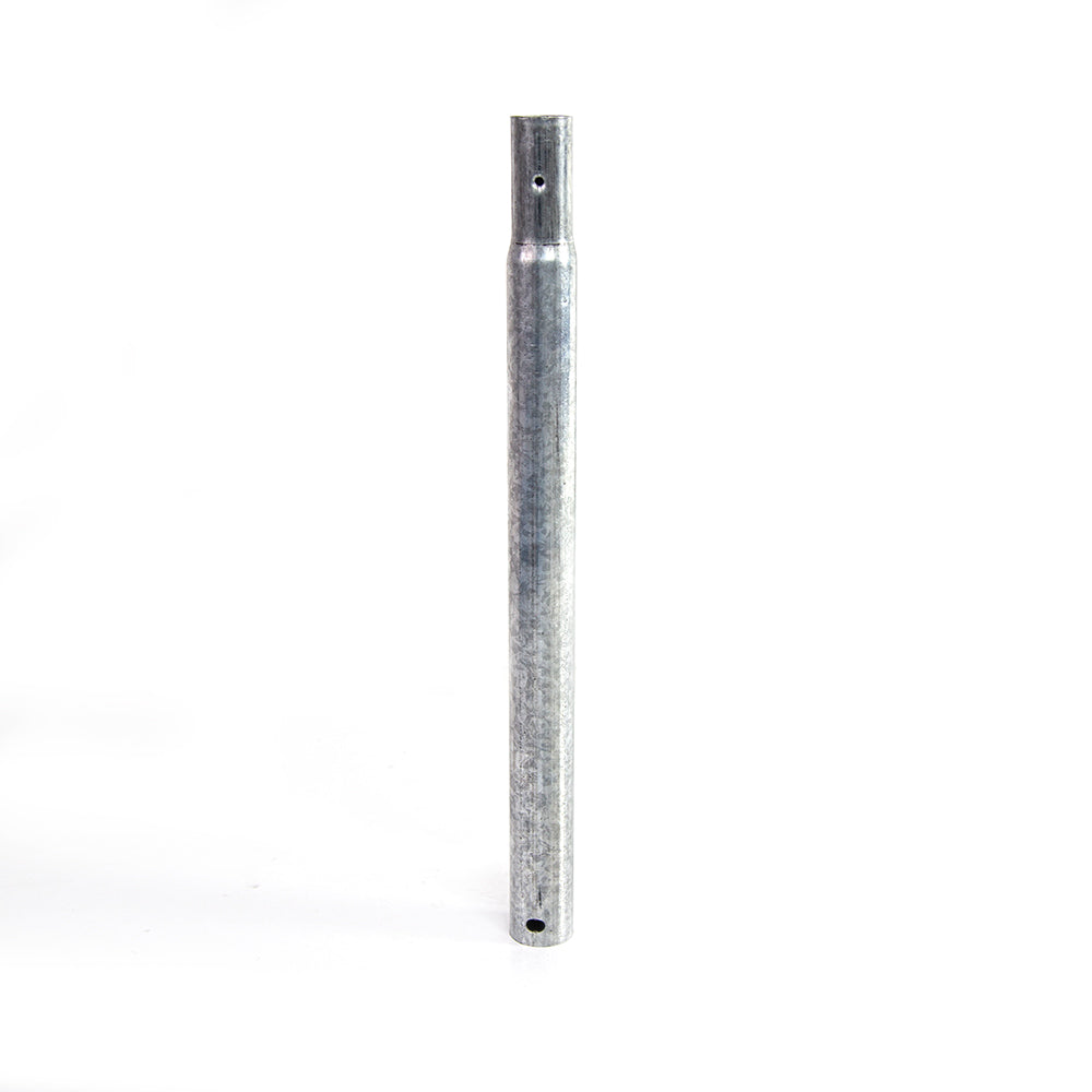 Steel leg extension for 11-foot cloud-shaped trampoline.