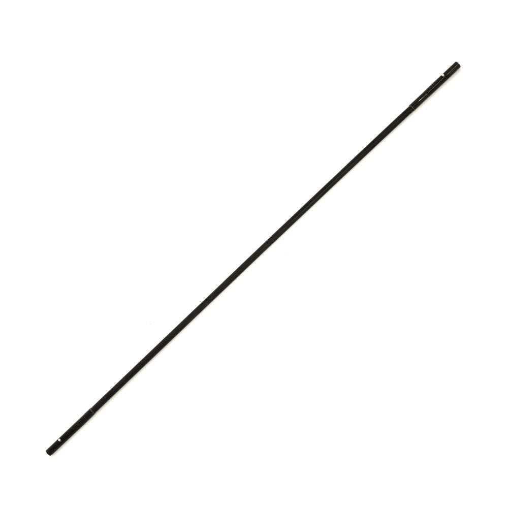 Polyethylene-sleeved fiberglass flex rod.
