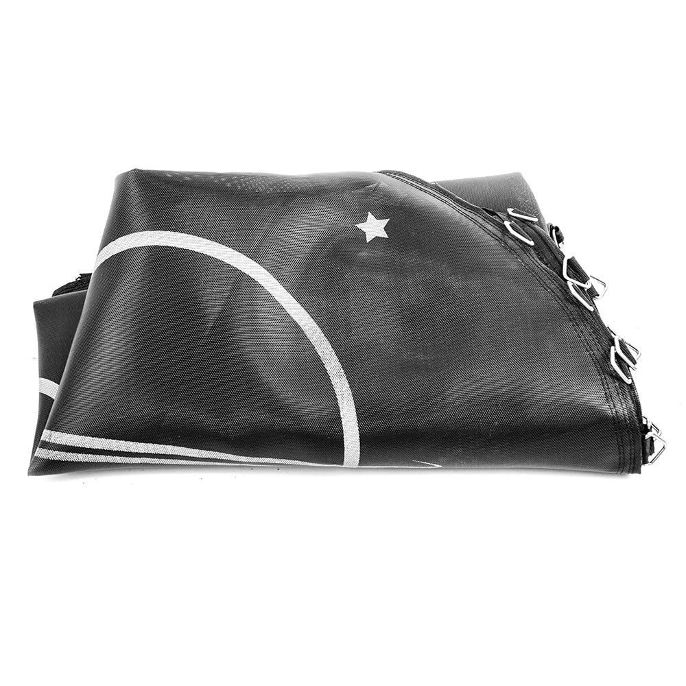 Planet and star can be seen on the Space Exploration jump mat.