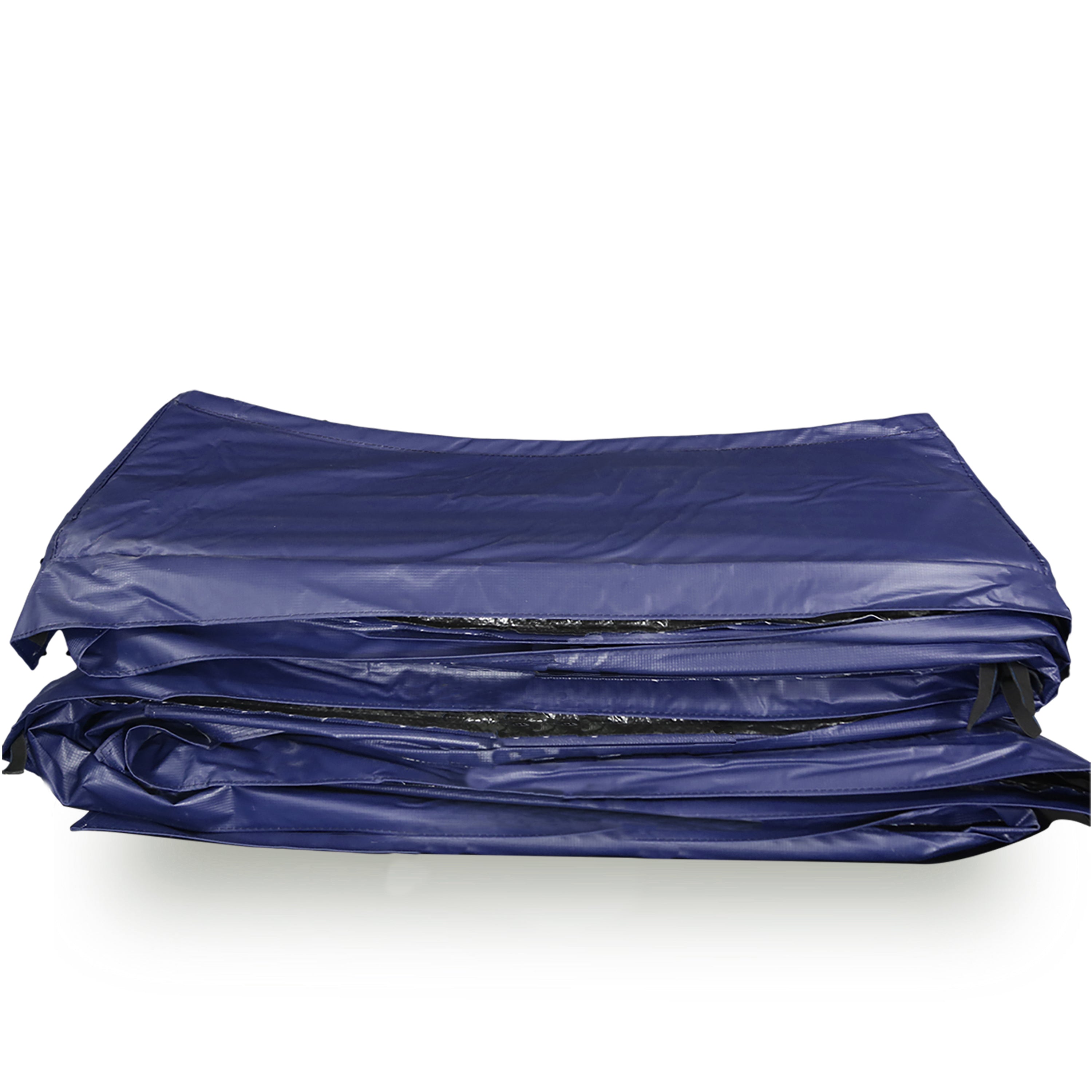 Navy spring pad is made out of UV-resistant PVC material.
