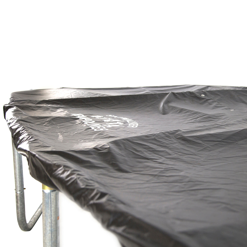 Closer look at the vinyl-coated UV-resistant weather cover.
