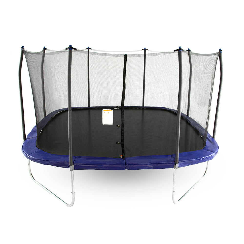 Skywalker Trampolines 14 Ft Square Trampoline-Blue