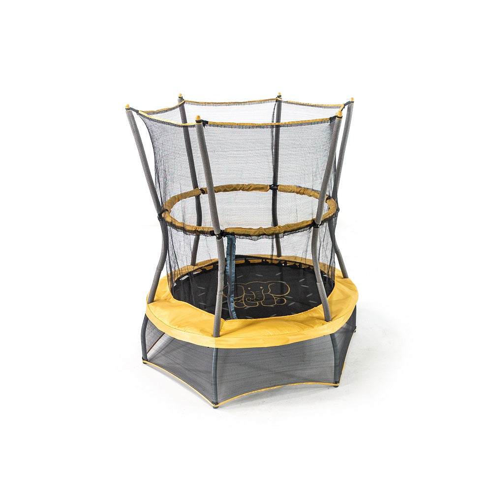 Safari Explorer Mini Round Trampoline with Enclosure