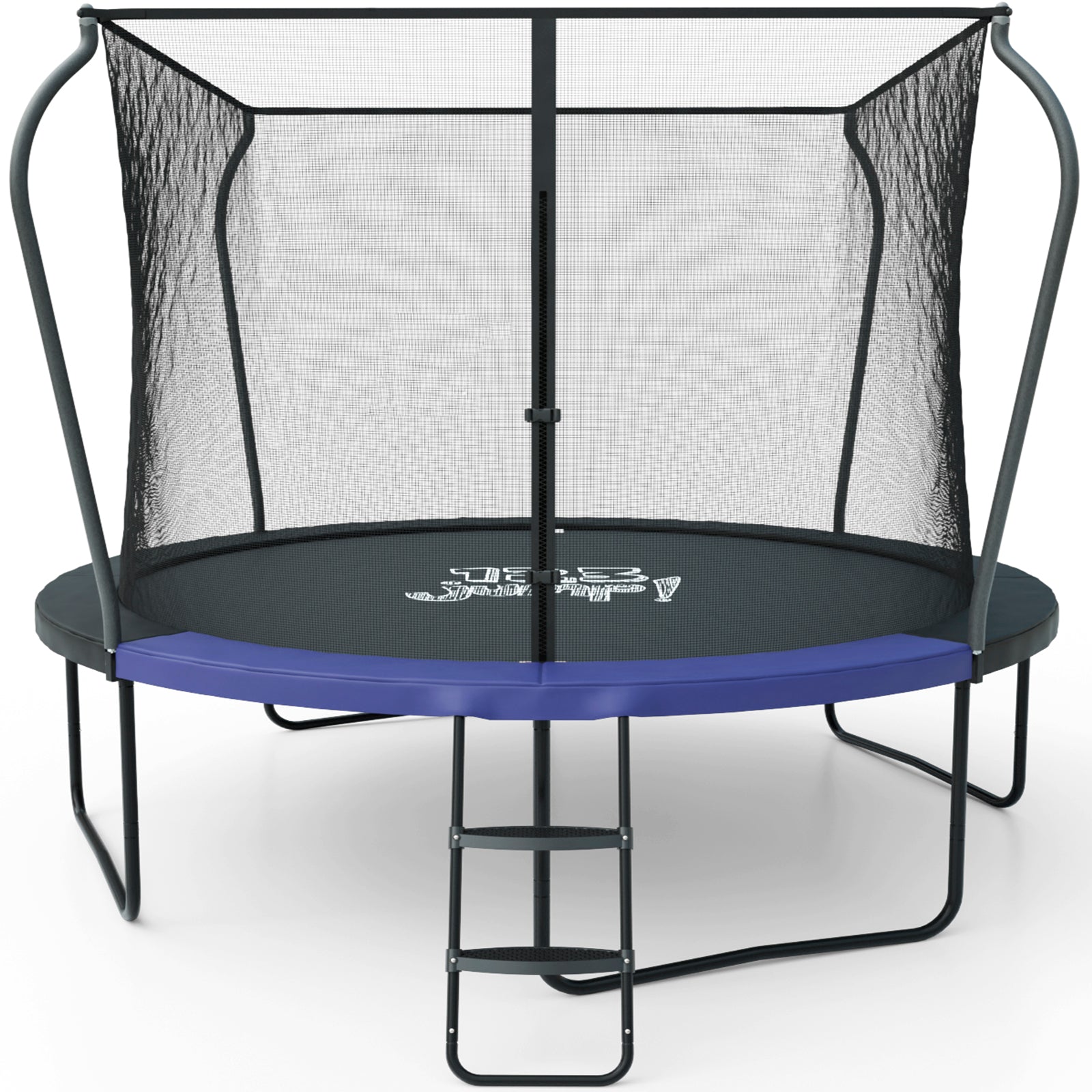 123Jump Round Trampoline with Ladder