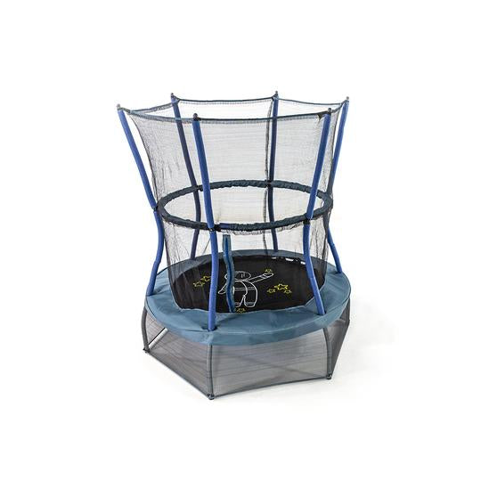 Round Space Explorer Mini Trampoline with Enclosure