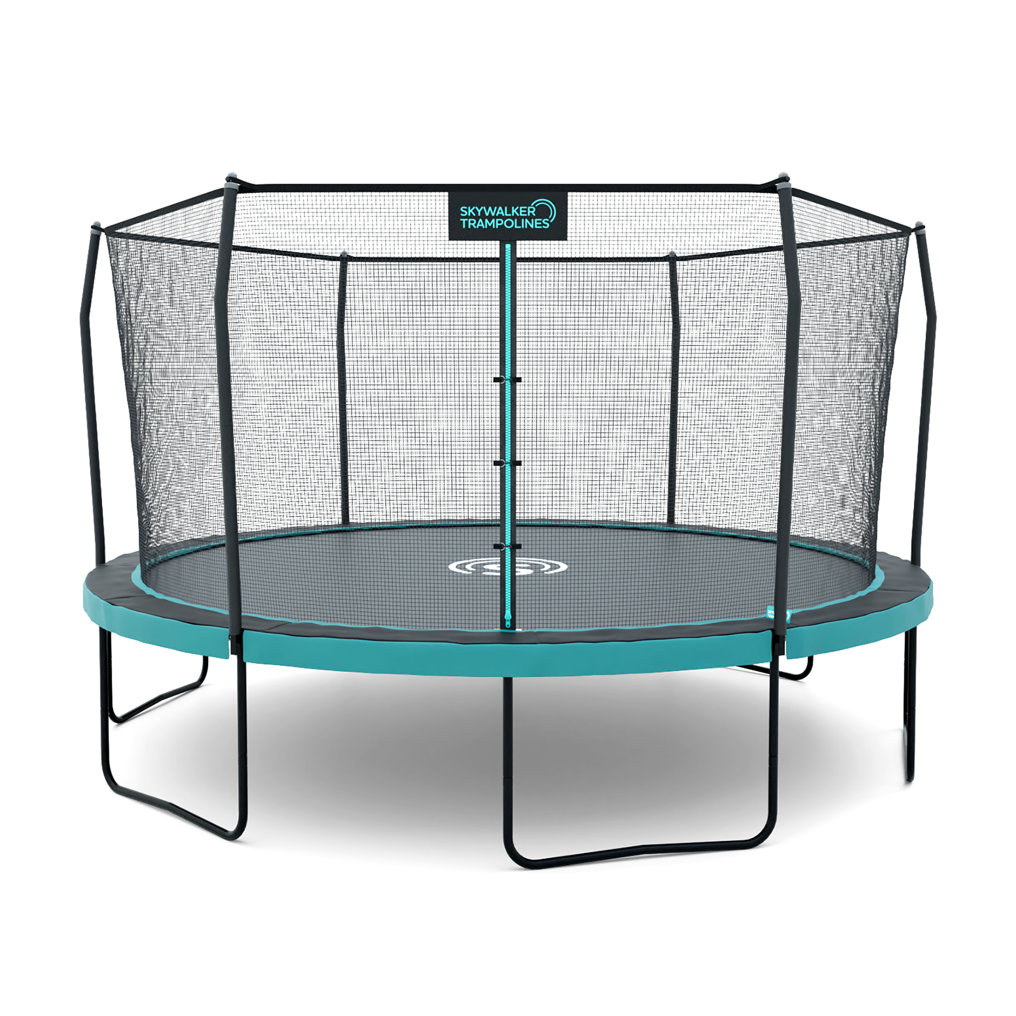 Signature Series 15' Round Outdoor Trampoline with Enclosure