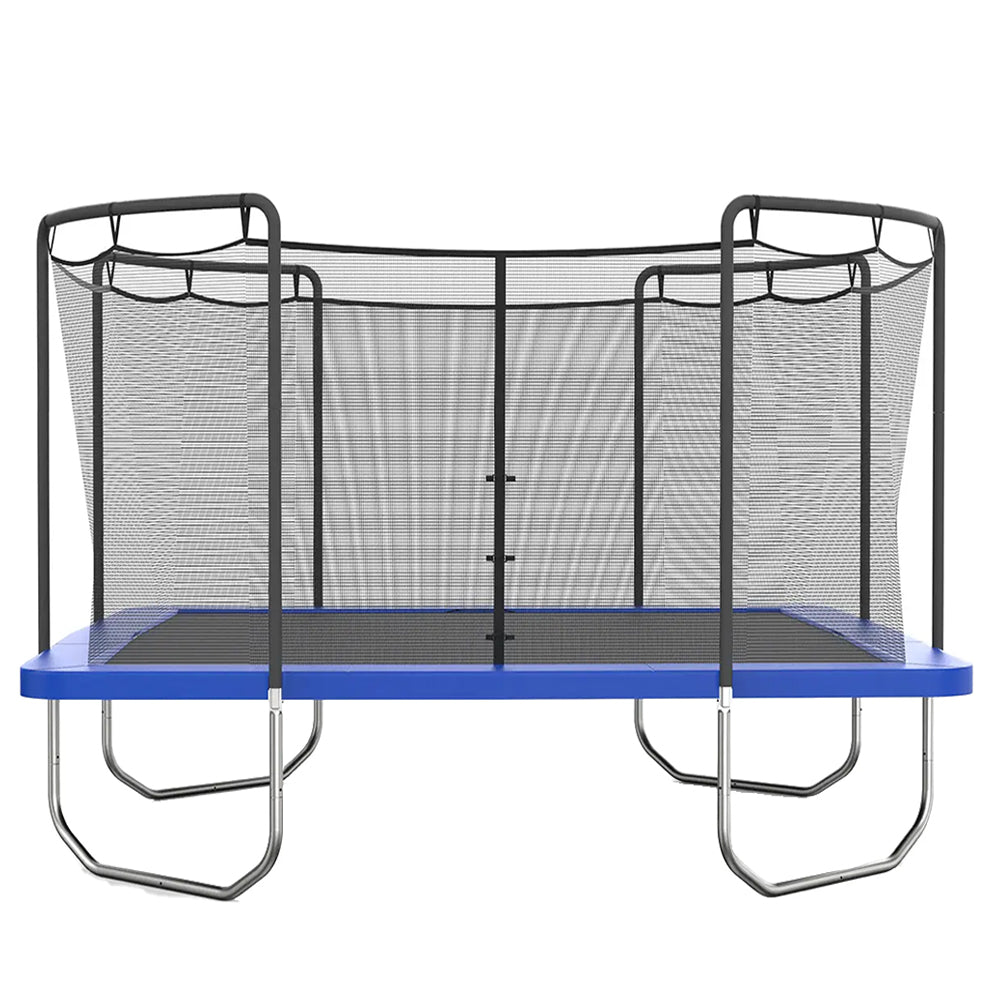 15' Square Trampoline - Blue