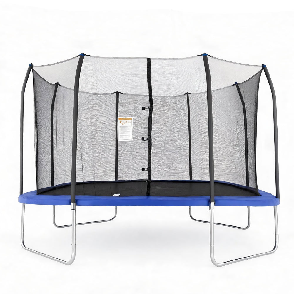 14' Square Trampoline - Blue