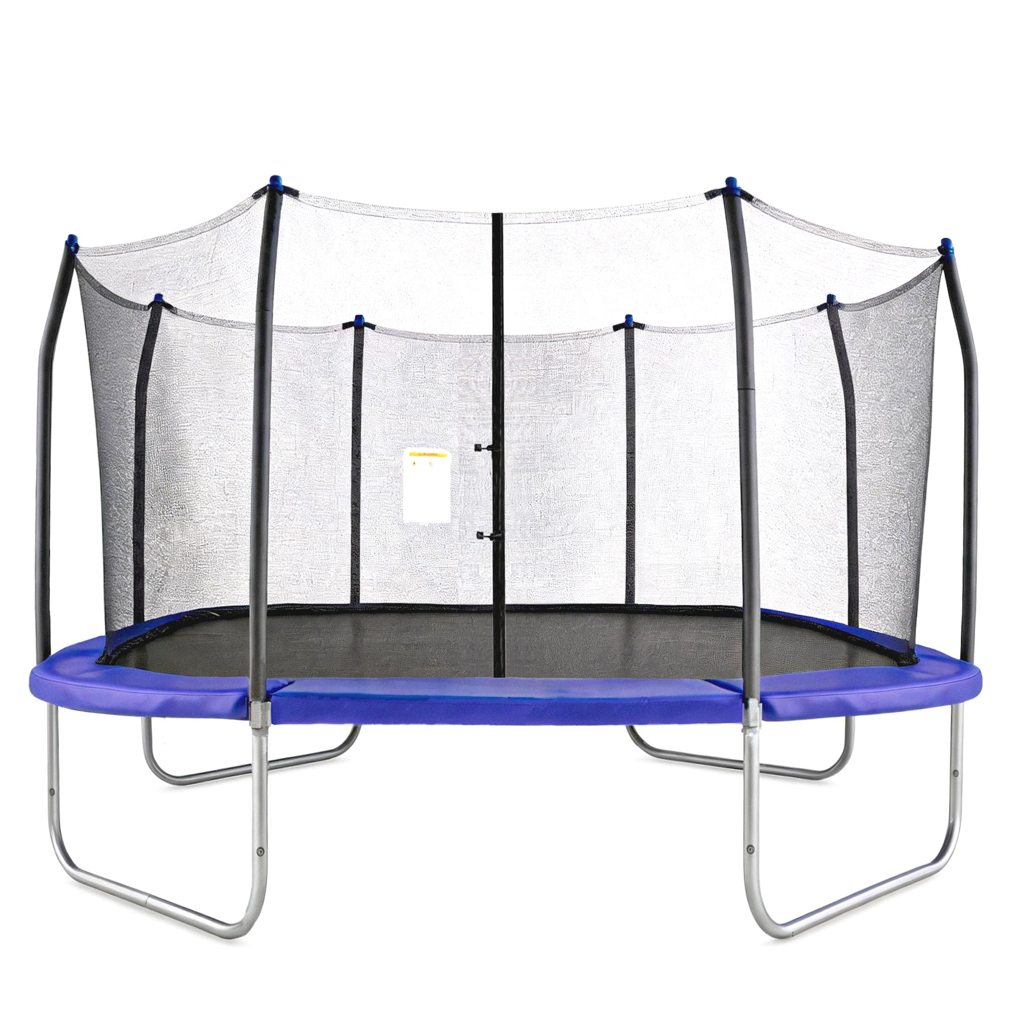 14' Square Trampoline - Blue