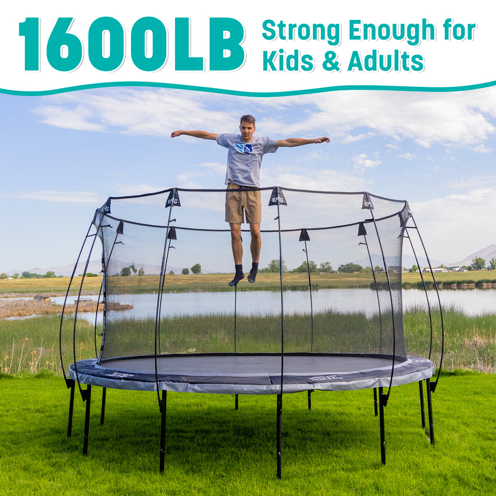 14' Round Epic Series Trampoline
