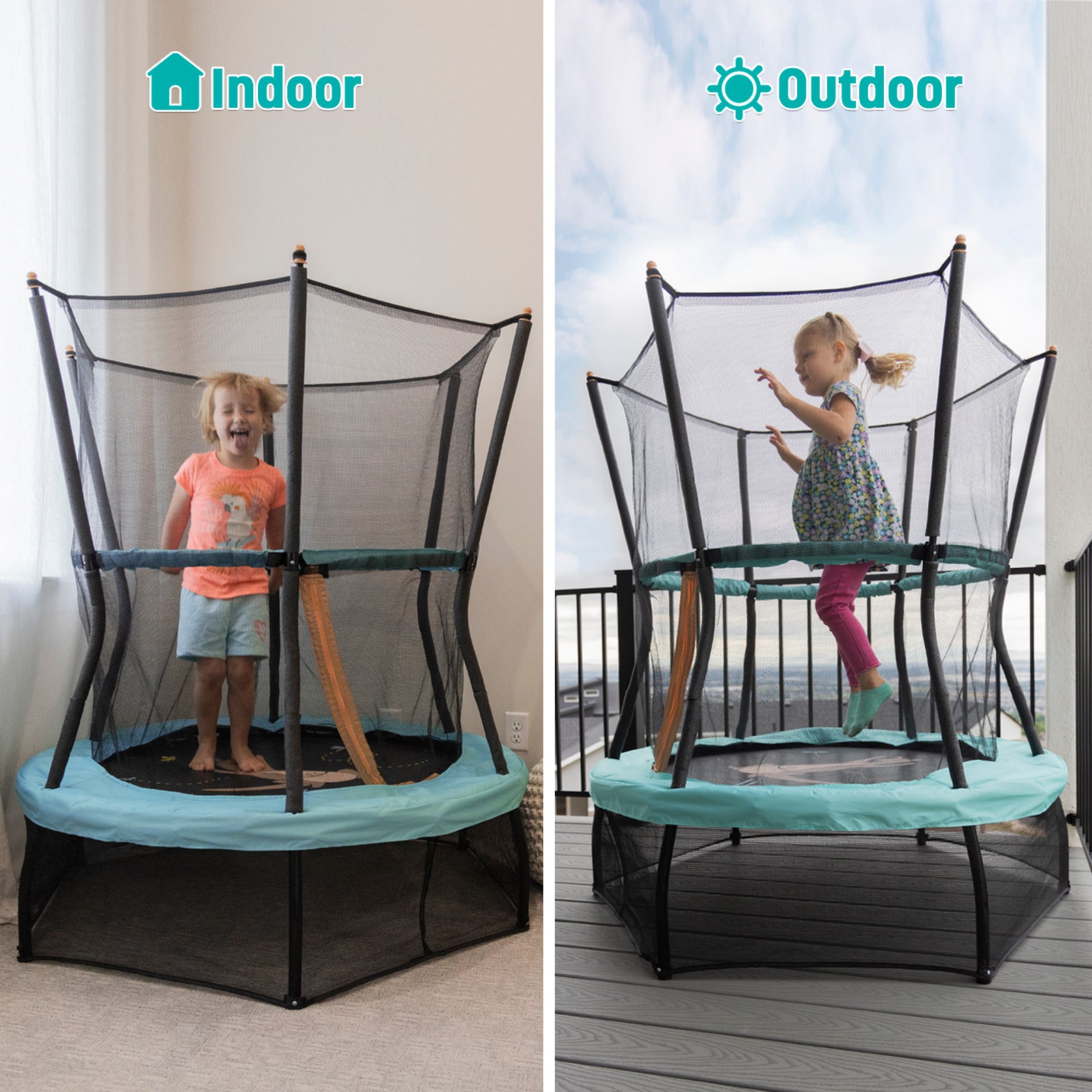 mini outdoor trampoline