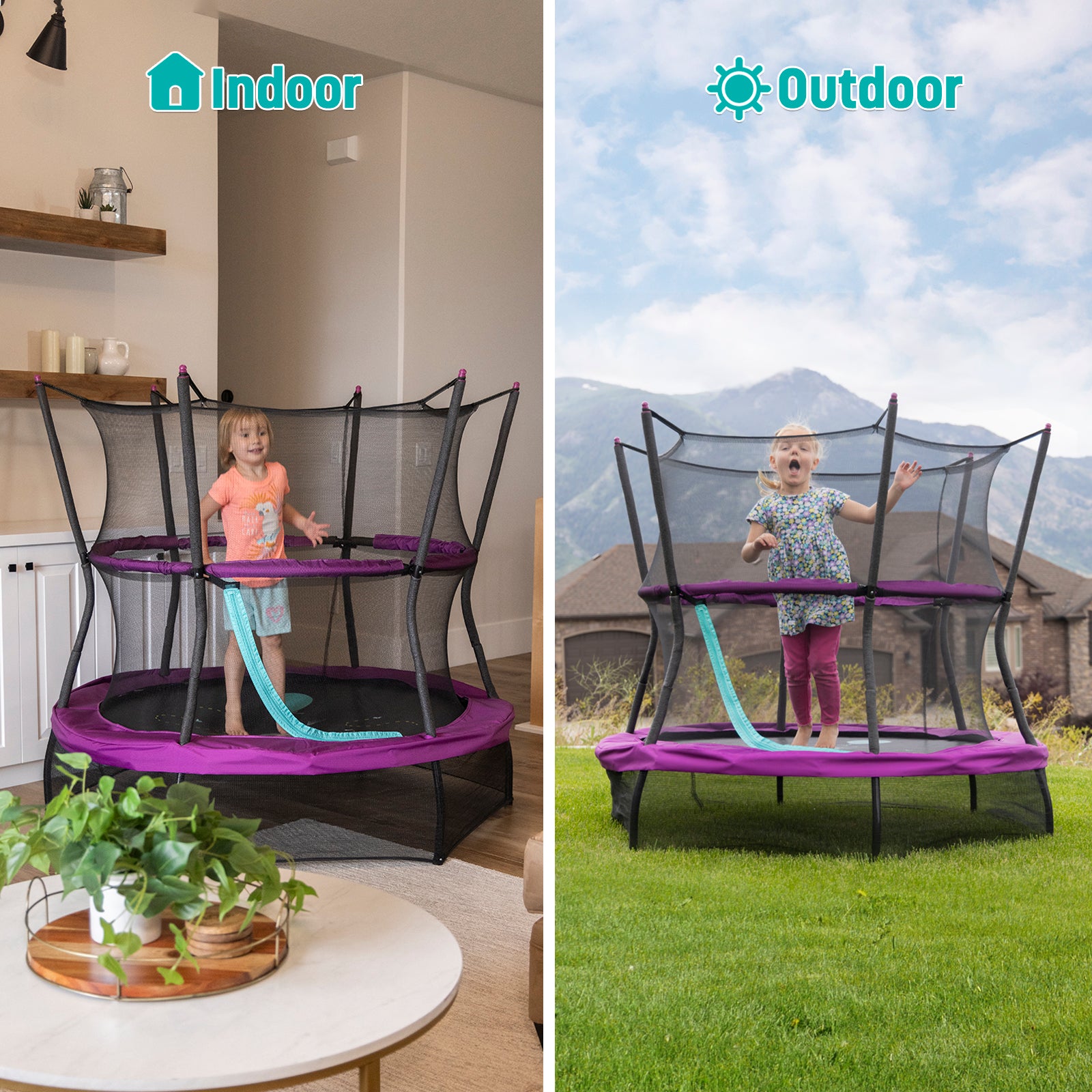Skywalker Trampolines 60" Eeyore Mini Trampoline for Kids
