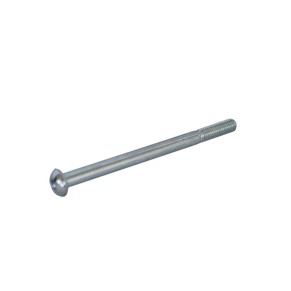 The M8x105mm button bolt is long. 