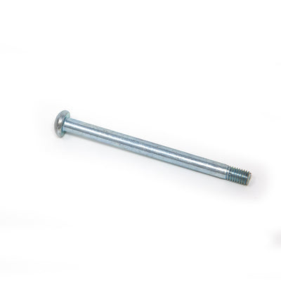 M8x108mm bolt is long and smooth with ridges only at the end.