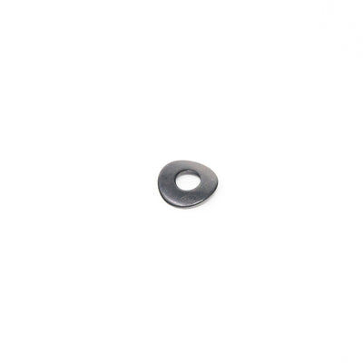 Black colored arc washer. 