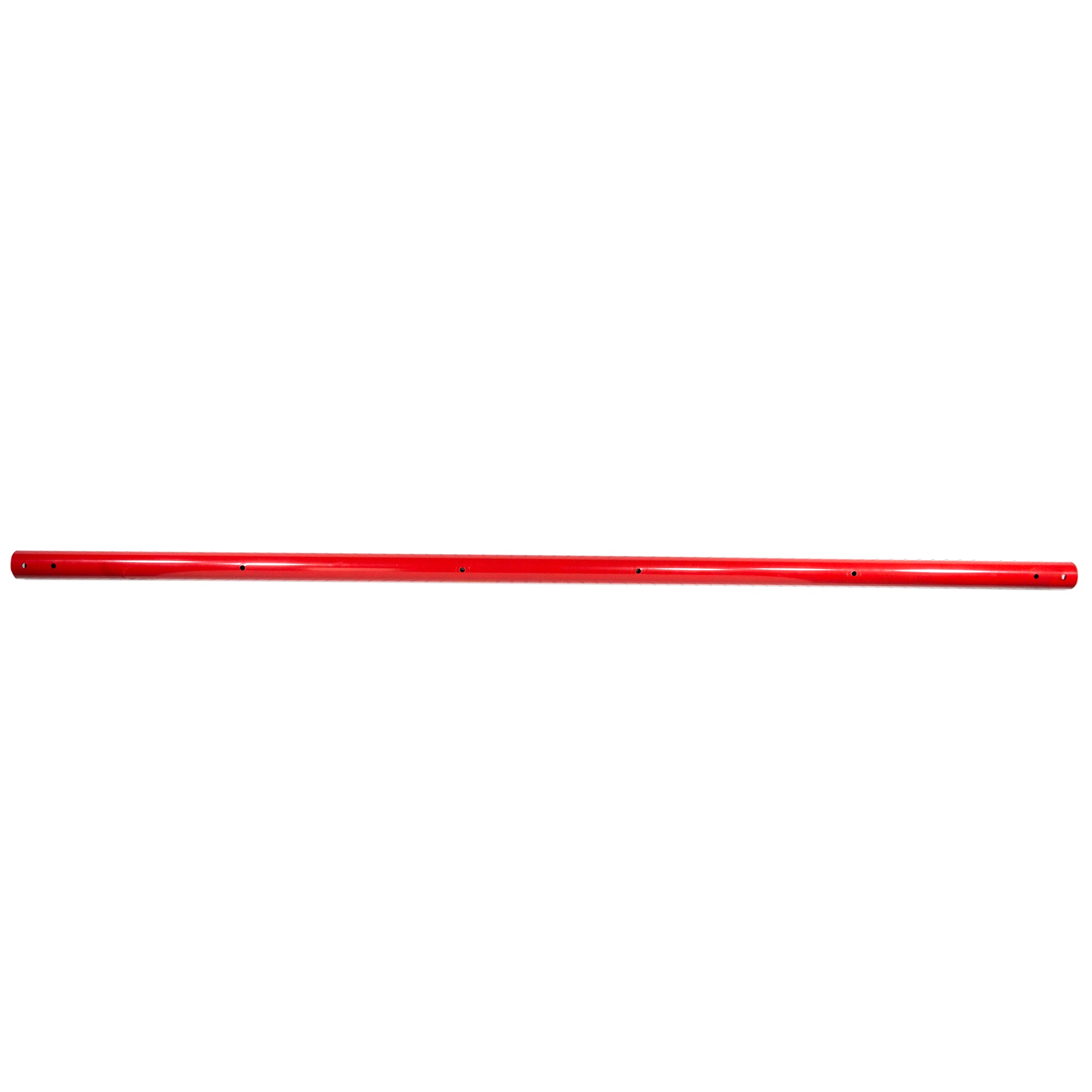 Red top tube for the swing set frame. 