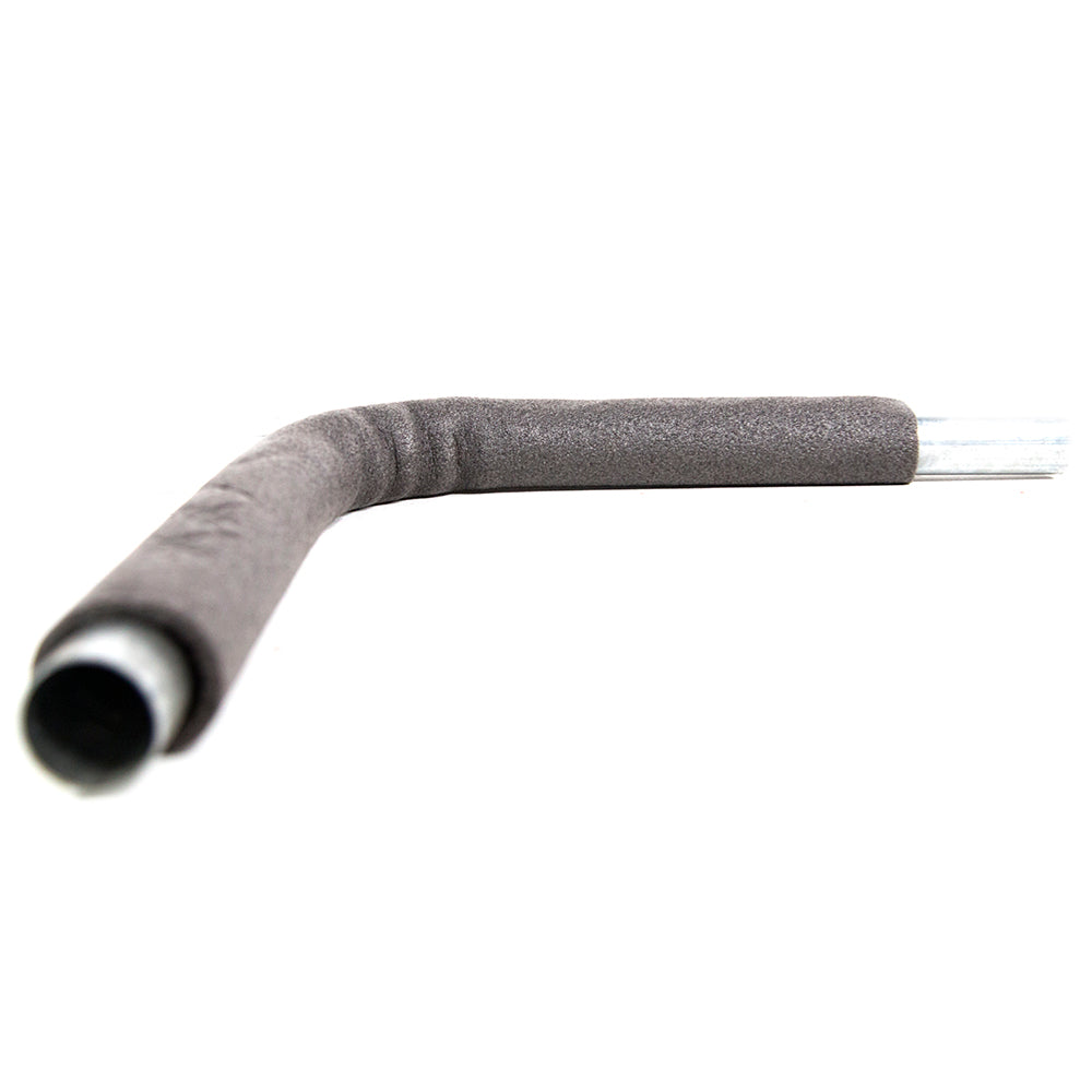 Corner tube is round on both ends. 