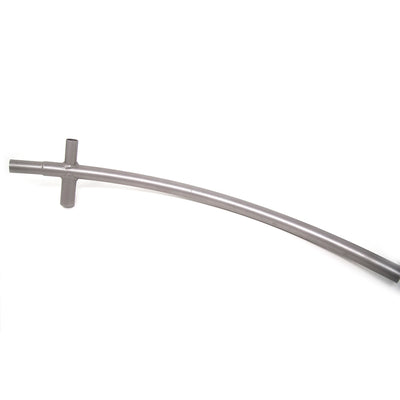 Top tube with welded socket designed for 40-inch mini trampoline. 