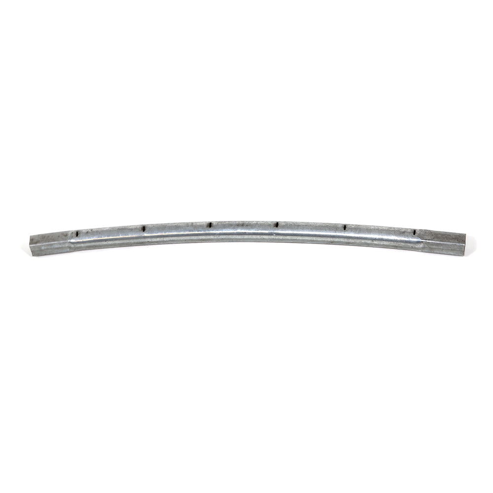 This main frame tube is made of rust resistant galvanized steel and has six frame holes in it. 
